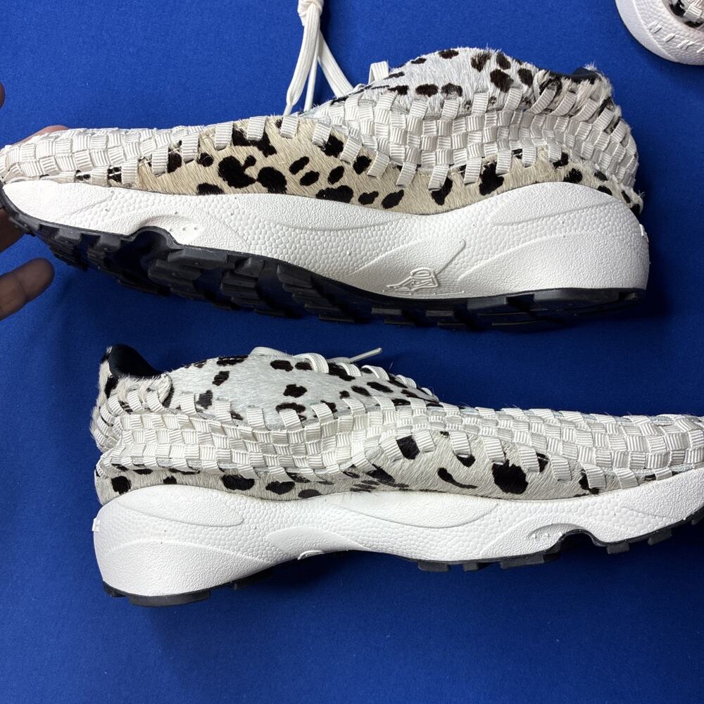 Nike Air Footscape Woven Cow Print Women's Shoes Size 10.5  Men's 9 FB1959-102 - Picture 2 of 6